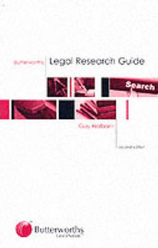 Cover image for Butterworths Legal Research Guide