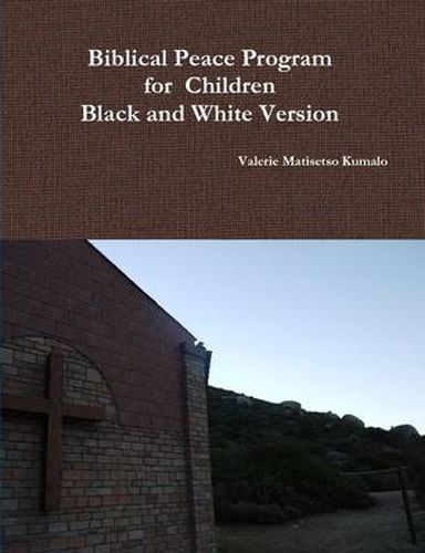 Cover image for Biblical Peace Program: Black and White Version