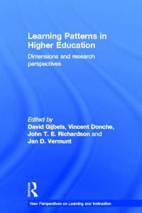 Cover image for Learning Patterns in Higher Education: Dimensions and research perspectives