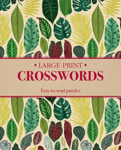 Cover image for Large Print Crosswords