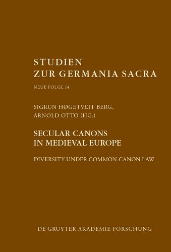 Cover image for Secular canons in Medieval Europe