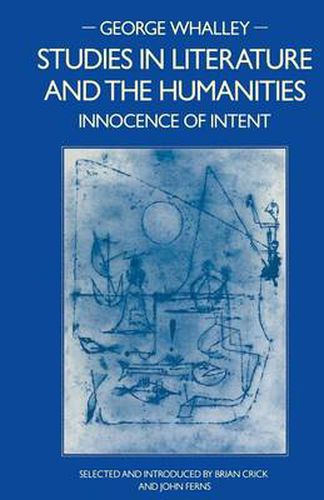 Cover image for Studies in Literature and the Humanities: Innocence of Intent