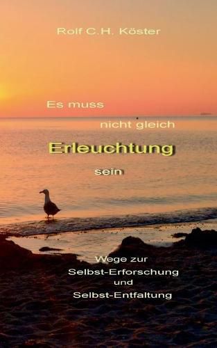 Cover image for Es muss nicht gleich Erleuchtung sein: Wege zur Selbst-Erforschung und Selbst-Entfaltung