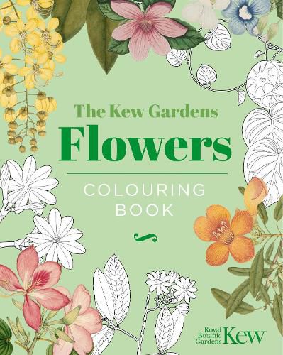 Cover image for The Kew Gardens Flowers Colouring Book