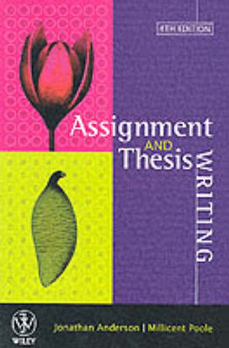 Cover image for Assignment and Thesis Writing