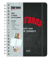 Cover image for 2025 The Sopranos 13-Month Weekly Planner