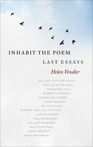 Cover image for Inhabit the Poem: Last Essays