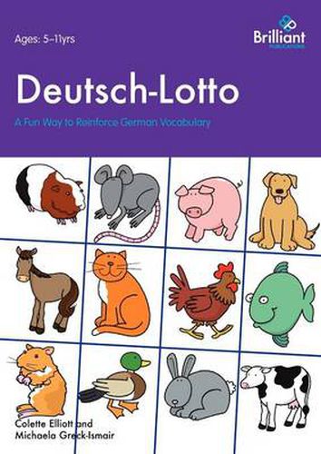 Cover image for Deutsch-Lotto: A Fun Way to Reinforce German Vocabulary