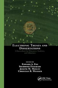 Cover image for Electronic Theses and Dissertations: A Sourcebook for Educators: Students, and Librarians