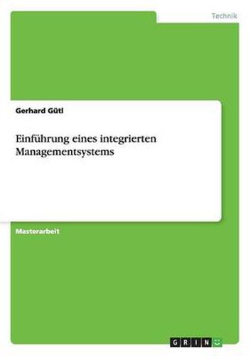 Cover image for Einfuhrung eines integrierten Managementsystems