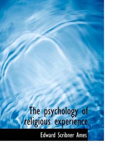 Cover image for The Psychology of Religious Experience