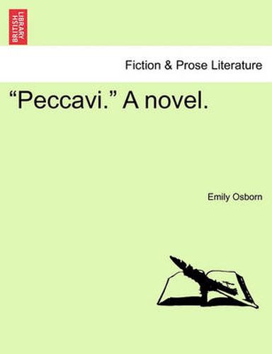 Cover image for Peccavi.  a Novel. Vol. II.