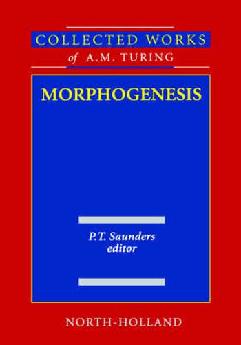 Cover image for Morphogenesis