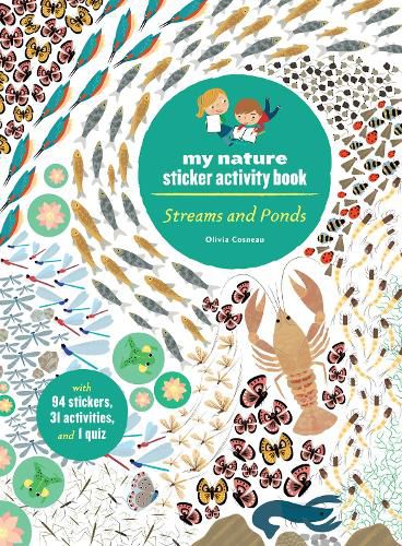 Cover image for Streams and Ponds: My Nature Sticker Activity Book