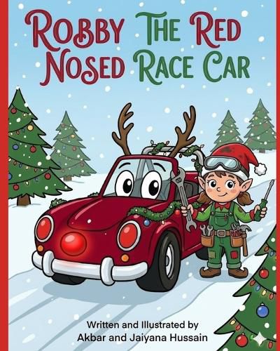 Cover image for Robby the Red-Nosed Race Car