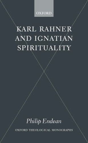 Cover image for Karl Rahner and Ignatian Spirituality