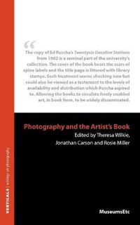 Cover image for Photography and the Artist's Book