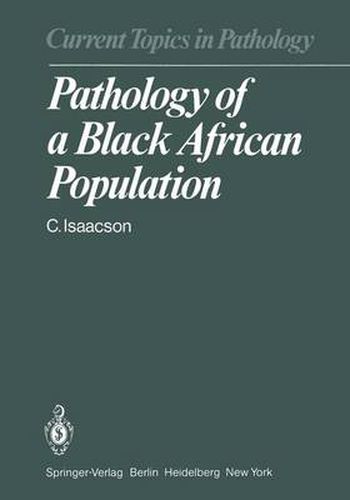 Cover image for Pathology of a Black African Population