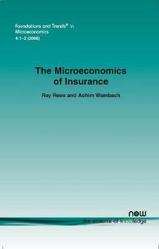 Cover image for Microeconomics of Insurance