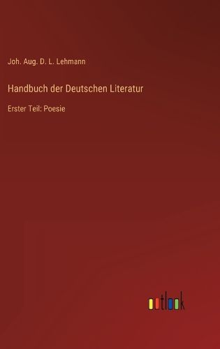 Cover image for Handbuch der Deutschen Literatur