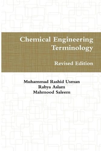 Cover image for Chemical Engineering Terminology