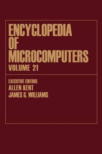 Cover image for Encyclopedia of Microcomputers: Volume 21 - Index