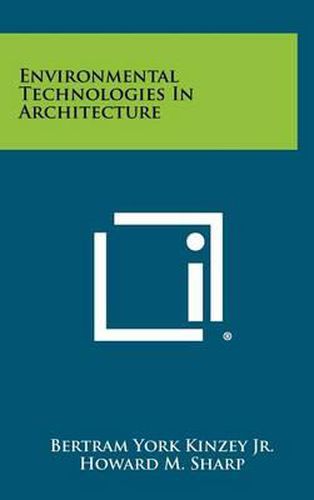 Cover image for Environmental Technologies in Architecture