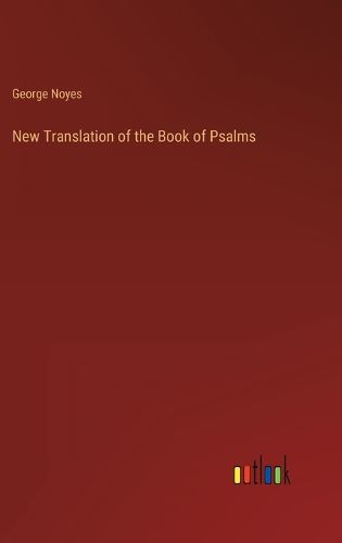 Cover image for New Translation of the Book of Psalms