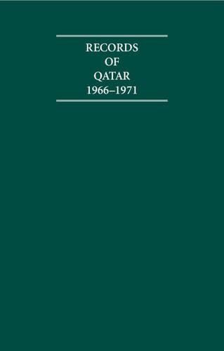 Cover image for Records of Qatar 1966-1971 4 Volume Hardback Set