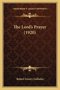 Cover image for The Lord's Prayer (1920)