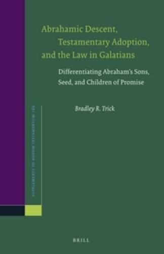 Cover image for Abrahamic Descent, Testamentary Adoption, and the Law in Galatians: Differentiating Abraham's Sons, Seed, and Children of Promise