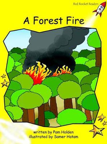 Cover image for Red Rocket Readers: Early Level 2 Fiction Set B: A Forest Fire (Reading Level 6/F&P Level D)