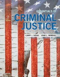 Cover image for Essentials of Criminal Justice