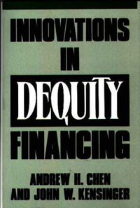 Cover image for Innovations in Dequity Financing