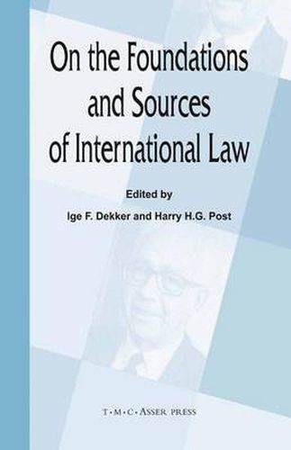 Cover image for On the Foundations and Sources of International Law