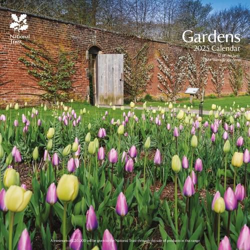 2025 Gardens, National Trust Wall Calendar