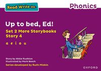 Cover image for Read Write Inc Phonics: Purple Set 2 More Storybook 4 Up to bed, Ed!