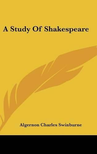 Cover image for A Study of Shakespeare