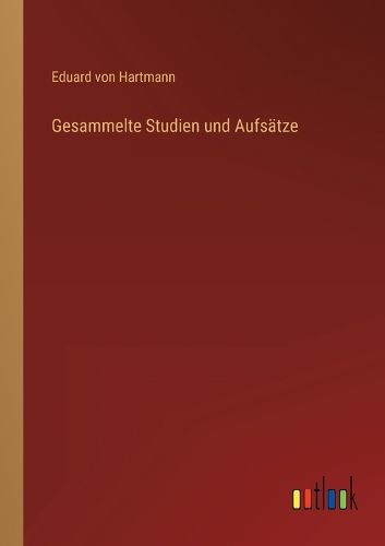 Cover image for Gesammelte Studien und Aufsaetze