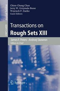 Cover image for Transactions on Rough Sets XIII