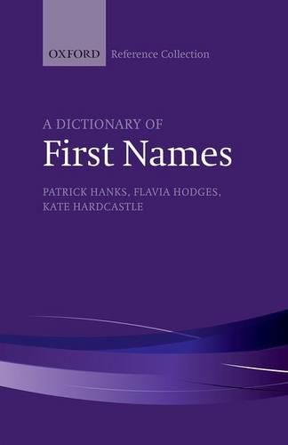 A Dictionary of First Names