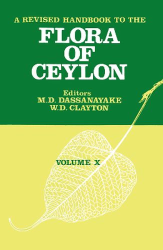 Cover image for A Revised Handbook to the FLORA OF CEYLON