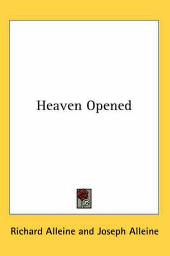 Cover image for Heaven Opened