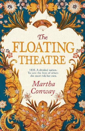 Cover image for The Floating Theatre: This captivating tale of courage and redemption will sweep you away