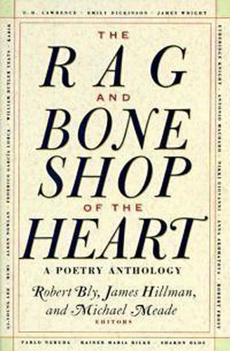 Cover image for The Rag and Bone Shop of the Heart: Poems for Men
