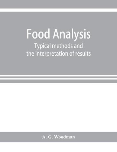 Cover image for Food analysis: typical methods and the interpretation of results