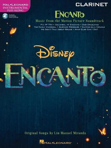 Cover image for Encanto for Clarinet: Instrumental Play-Along