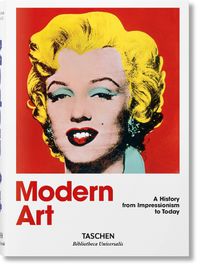 Cover image for Modern Art. A History from Impressionism to Today