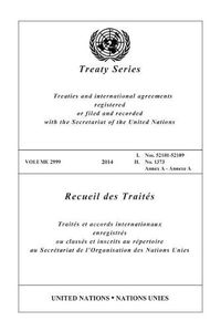 Cover image for Treaty Series 2999 (English/French Edition)