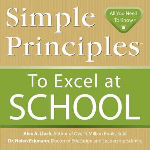 Cover image for Simple Principles to Excel at School